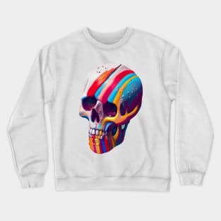 Cool Ice Cream Skull T-Shirt Crewneck Sweatshirt